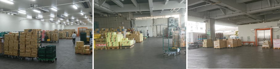 大阪市生野区の市場の倉庫での防犯カメラ導入事例2