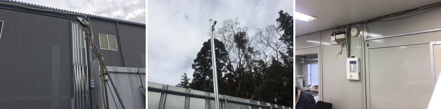 神戸の企業様の神奈川営業所での防犯カメラ導入事例3
