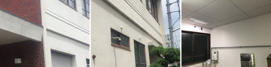 茨木市の公民館での街頭防犯カメラ導入事例2