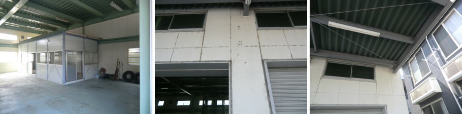 京都市南区の運送業者様の倉庫での防犯カメラ設置工事2