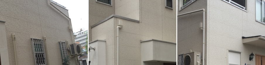 大阪市西成区の美容室での防犯カメラ設置工事2