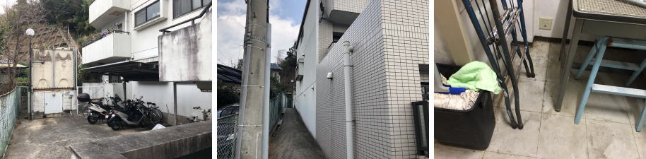 神戸市垂水区のマンションでの防犯カメラ設置工事2