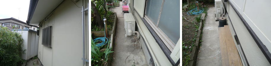 神戸市垂水区の住宅での防犯カメラ設置工事4